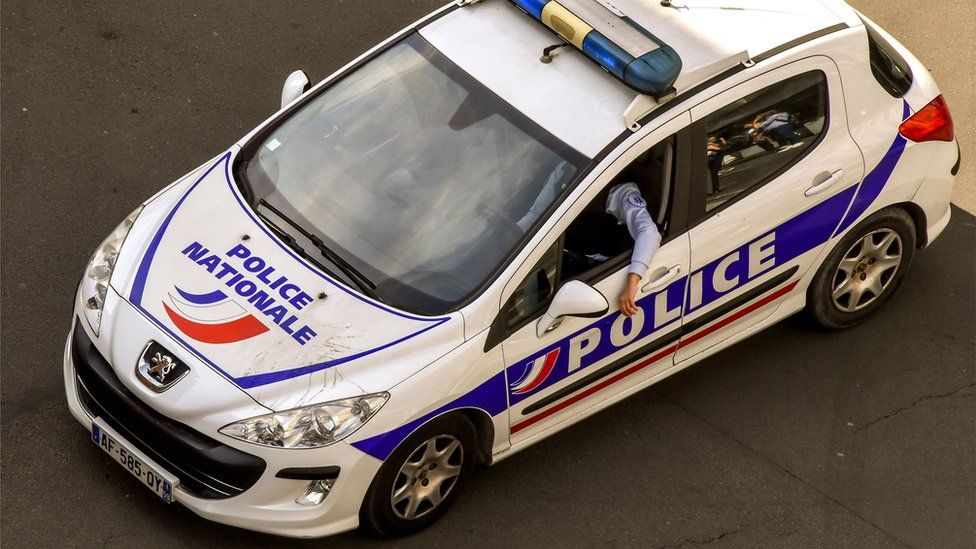 File pic of French police car
