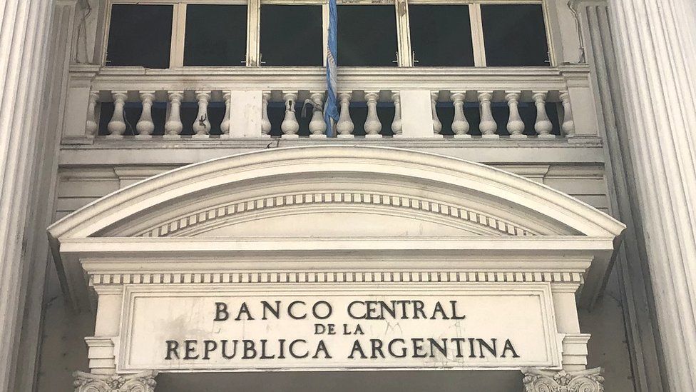 La banque centrale d'Argentine