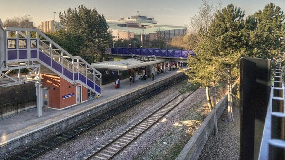 Salford Crescent railway station