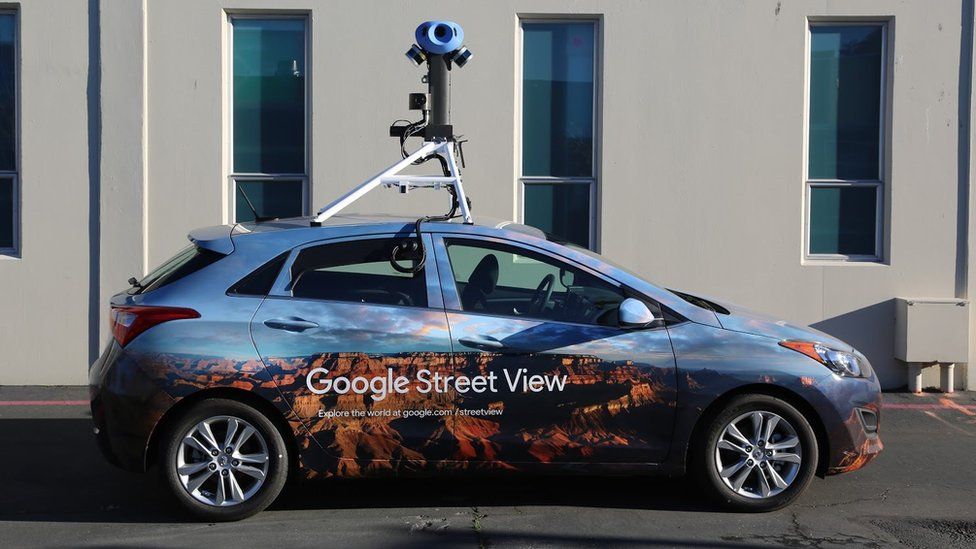 Google street view car