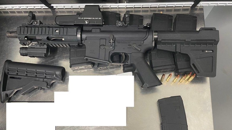 Пистолет, найденный в Новом Орлеане 14 февраля