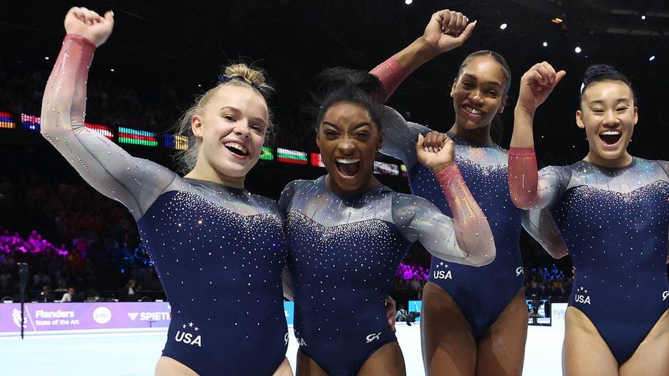 Video Team USA wins 2023 World Gymnastics Championship - ABC News