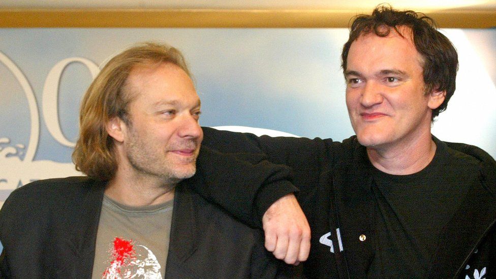 Greg Nicotero and Quentin Tarantino