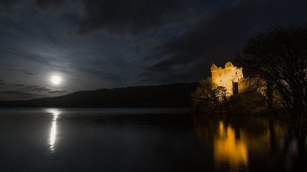 Urquhart Castle Supermoon