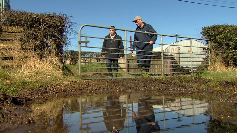 Sodden fields in Spring caused problems for farmers
