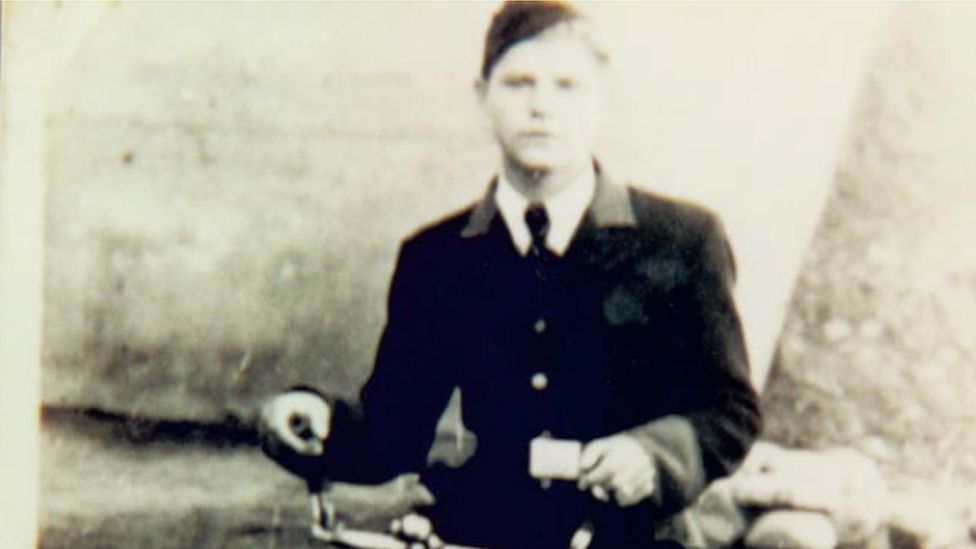 Stanislaw Chrzanowski in auxiliary uniform