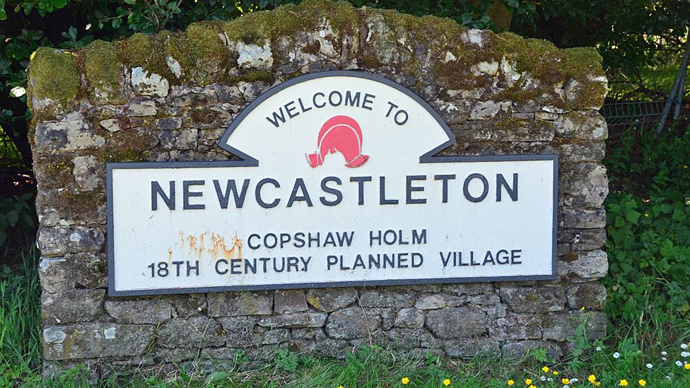 Newcastleton sign