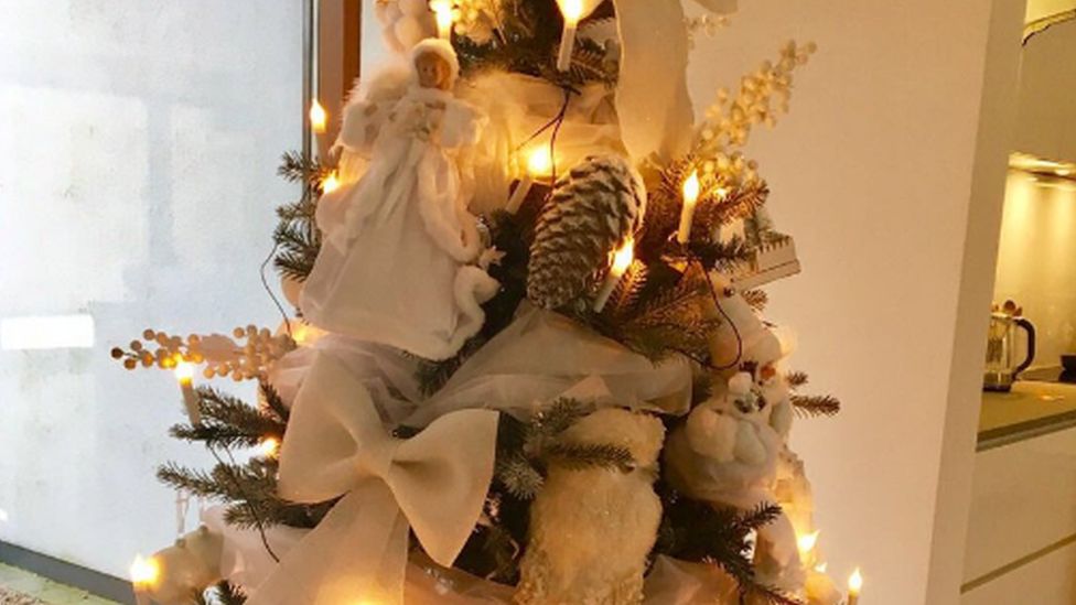 Everton manager changes 'red' Christmas tree after fans' complaints