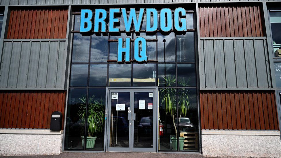 Brewdog's headquarters in Elgin