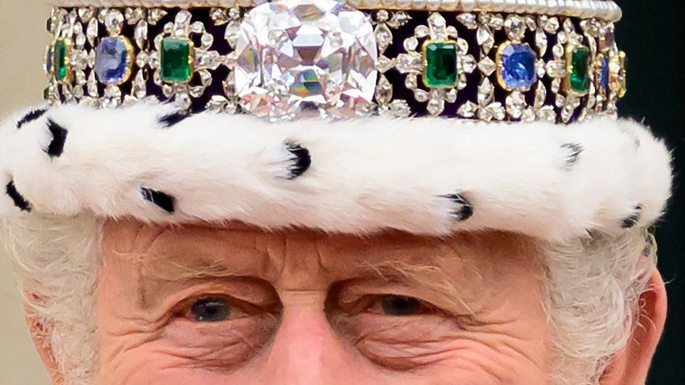 King Charles in crown