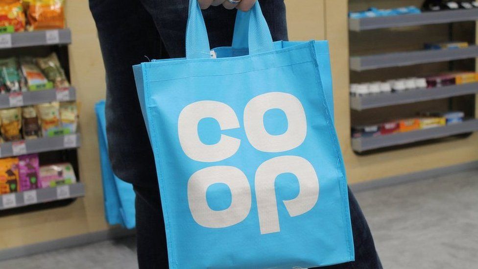 Co-operative Group shopping bag