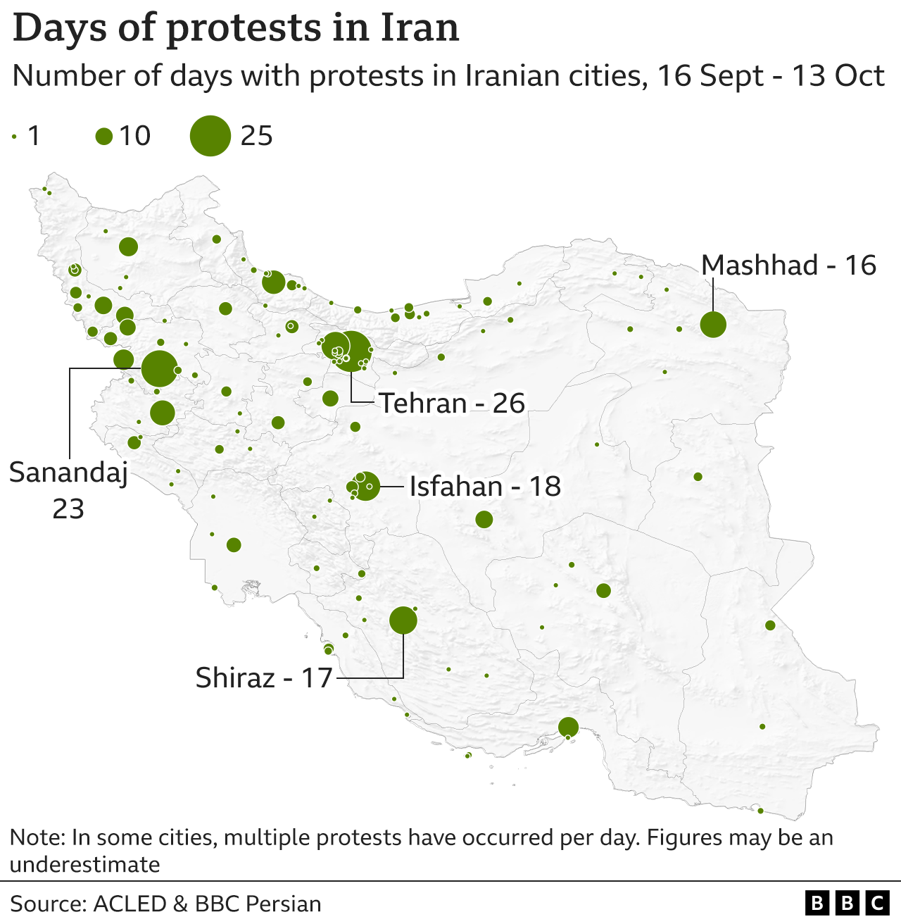 Iran: How We Are Uncovering The Protests And Crackdowns - BBC News