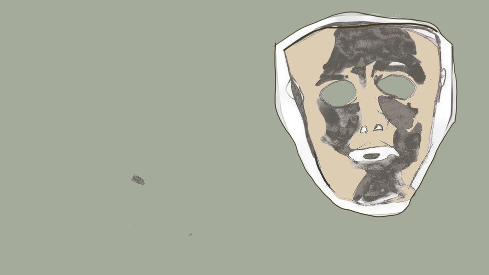 Mask illustration