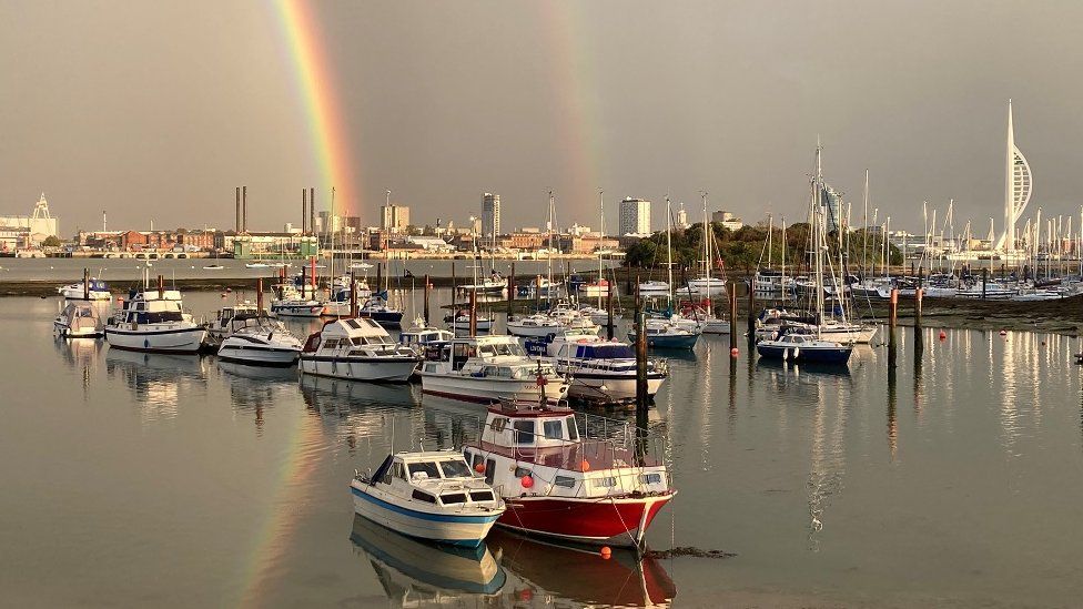 MONDAY - Gosport rainbow