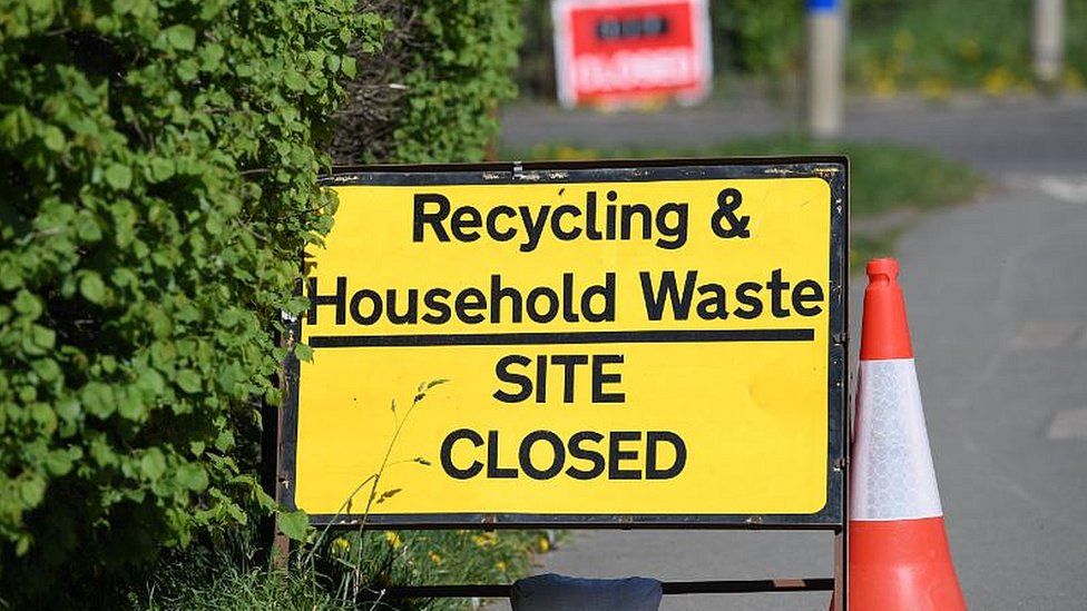 Greater Manchester waste centres to reopen within two weeks BBC News