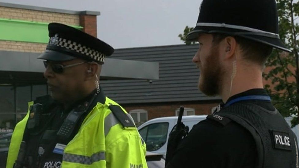Northamptonshire Police officers