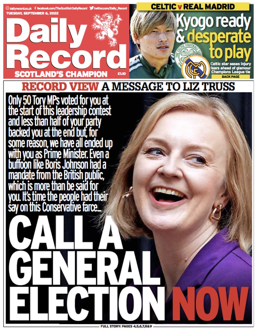 The Premiership Of Mary Elizabeth Truss Sept Oct Page Pink Fish Media