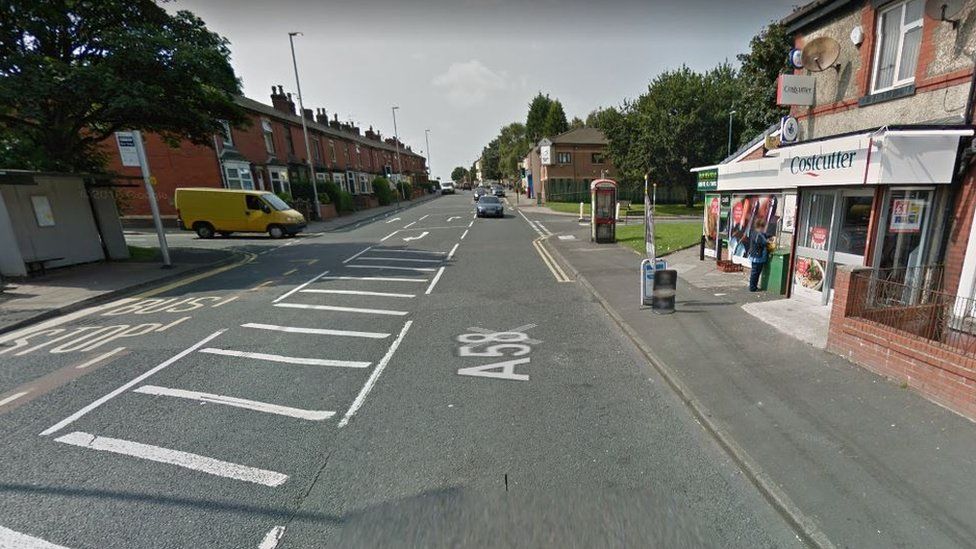 Elderly pedestrian in Heywood dies after car crash BBC News
