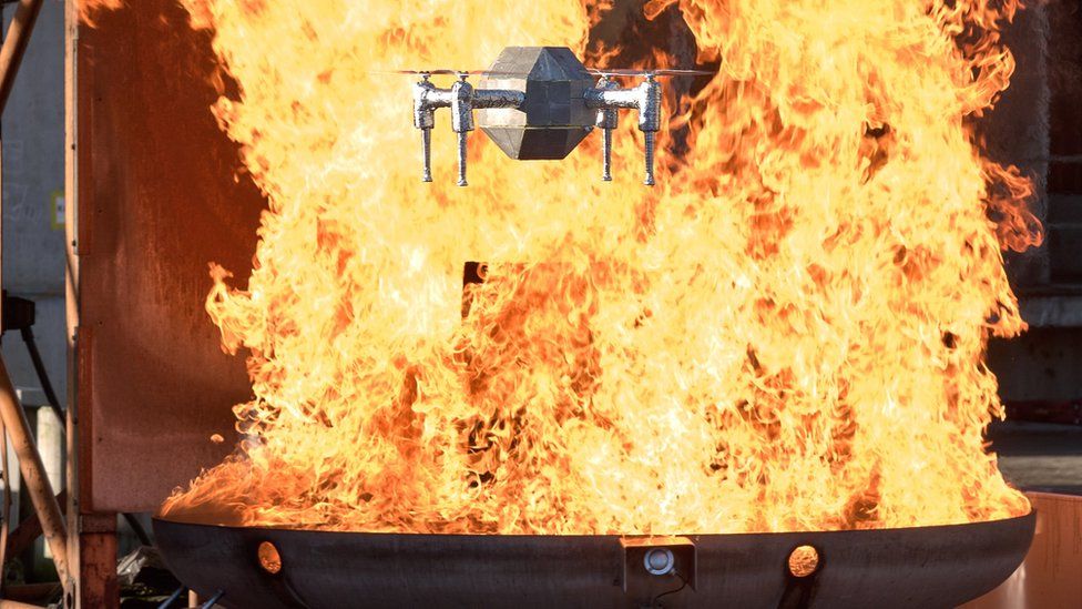 The Firedrone developed by Imperial College London