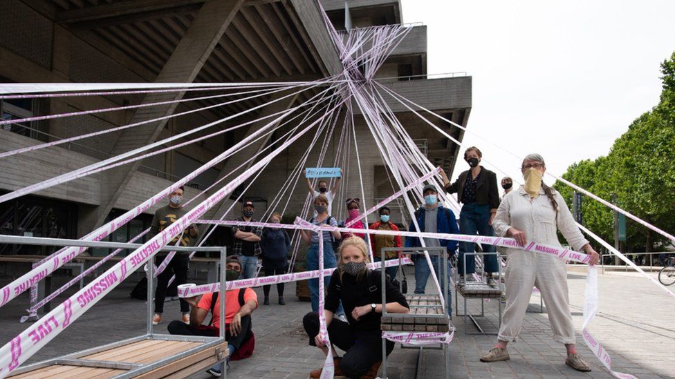 National Theatre gets wrapped up