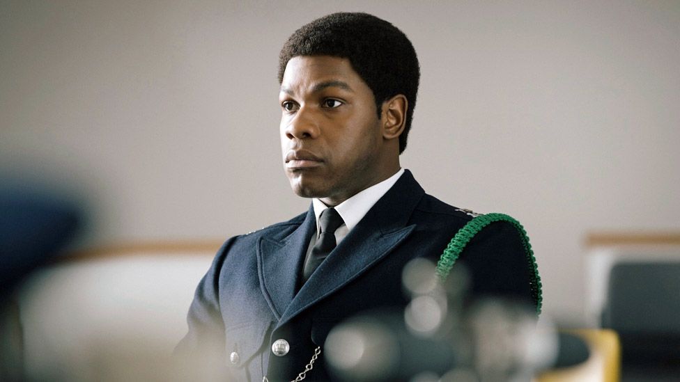 John Boyega was nominated for playing PC Leroy Logan in Small Axe