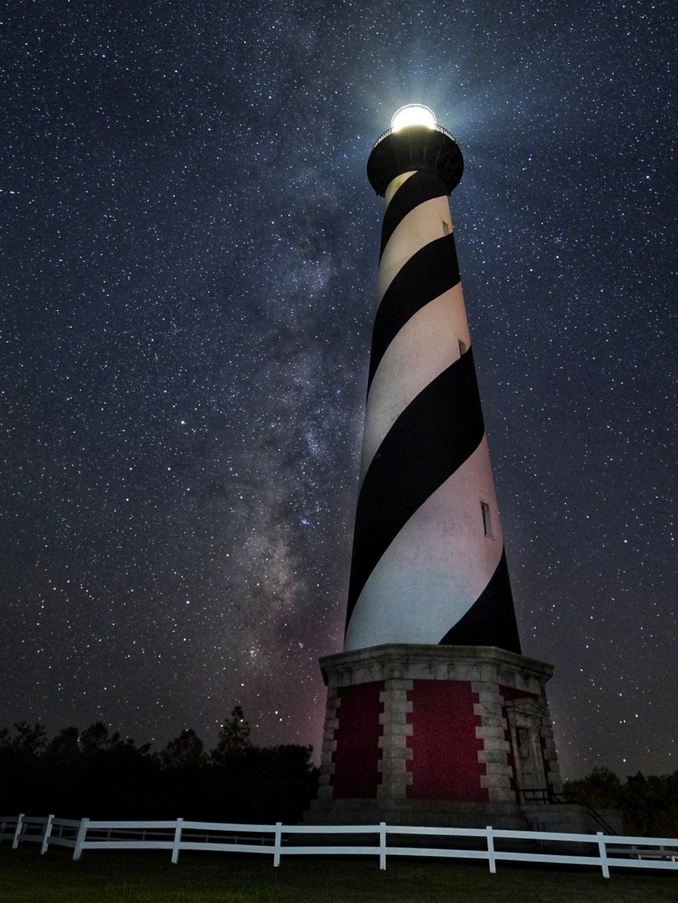 Cape Hatteras Light house on the outer banks of North Carolina