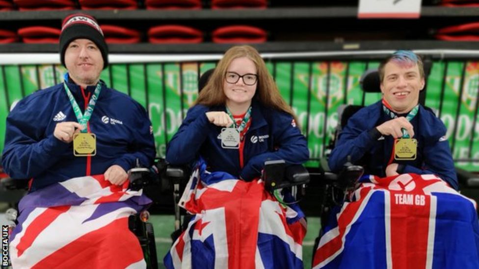 European Boccia: David Smith and Steph McGuire win gold for Great ...