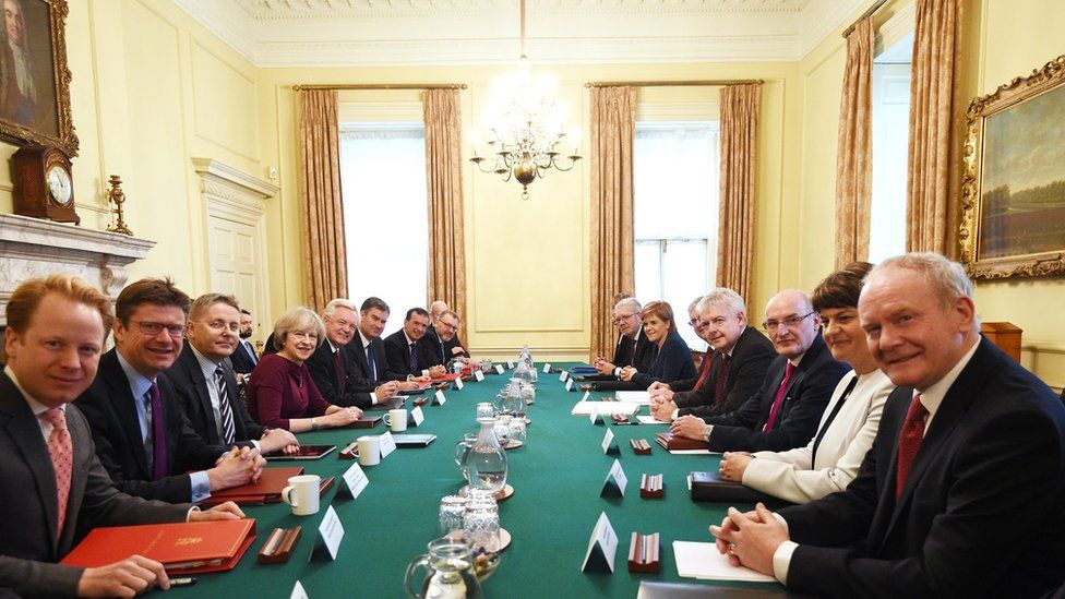 Joint ministerial meeting at Downing Street