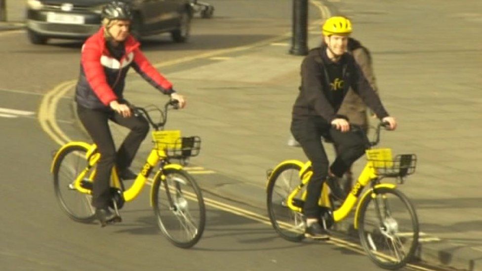 Ofo bikes