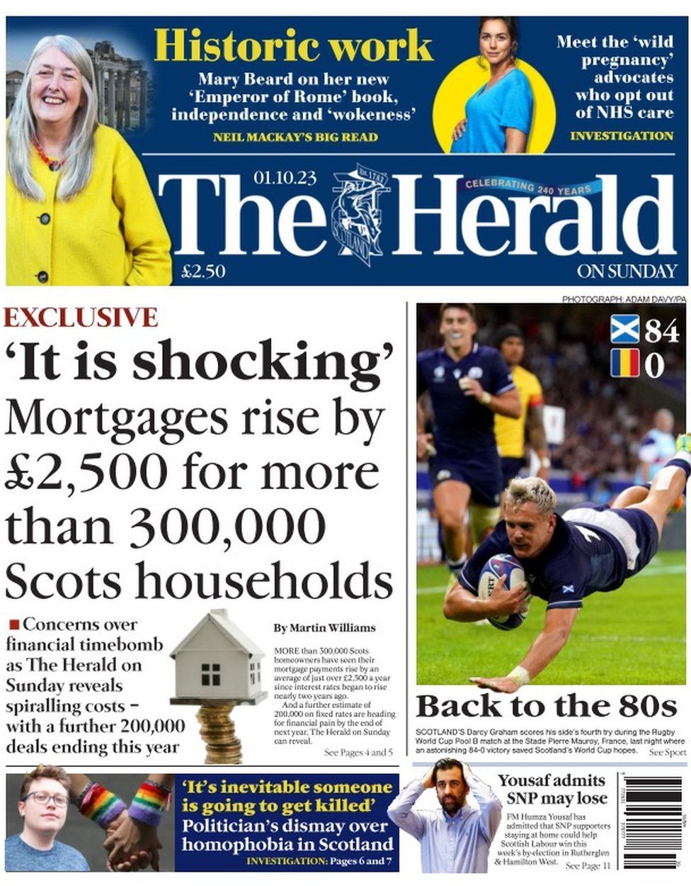 Scotland's papers: Defiant Fergus Ewing and rise in racist incidents ...