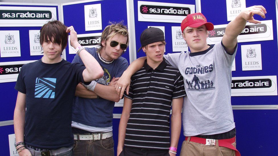McFly at Party in the Park in 2004