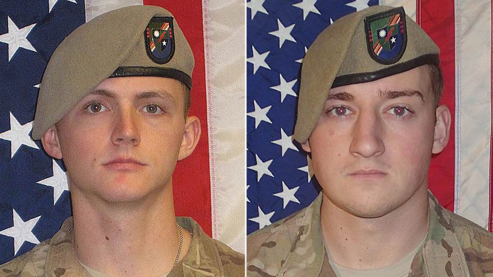 Sgt Joshua Rodgers (L) and Sgt Cameron Thomas were killed in Nangarhar Province, Afghanistan