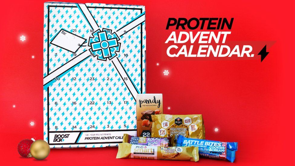 Boostbox is selling a protein bar advent calendar