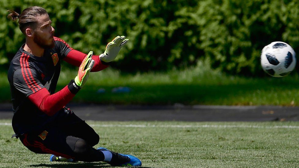 Spain goalkeeper David De Gea