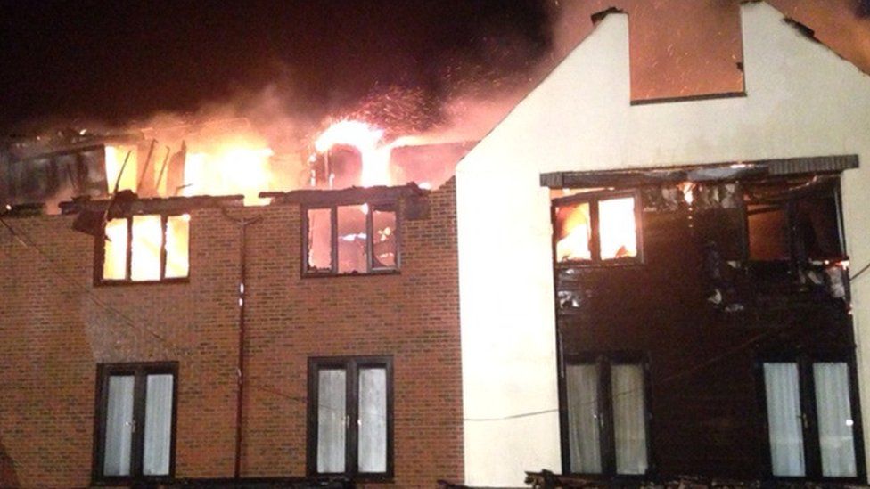 Wokefield Park hotel fire