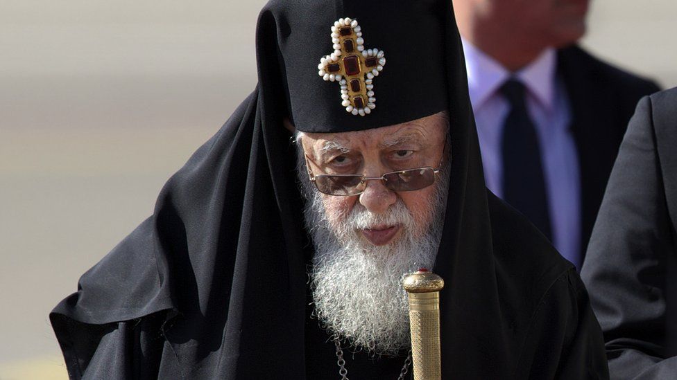 Georgian Patriarch Ilia II, 30 Sep 16