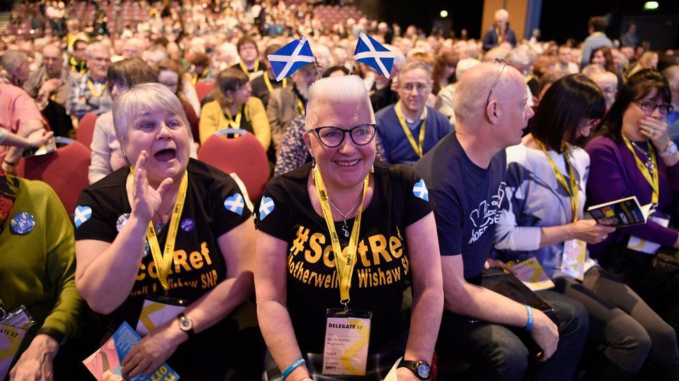 SNP conference delegates