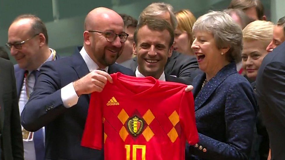 Belgian shirt presented