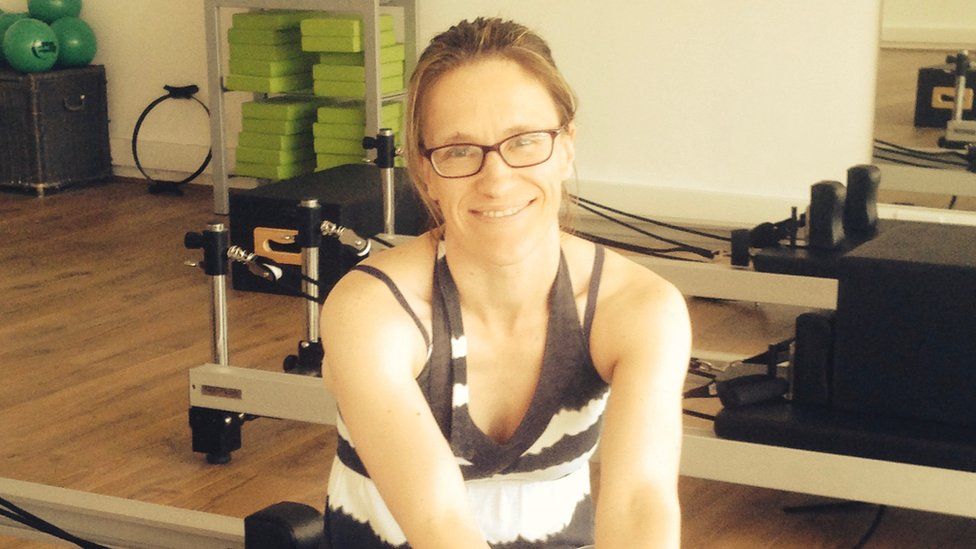 Amy Holtby, pilates gym owner