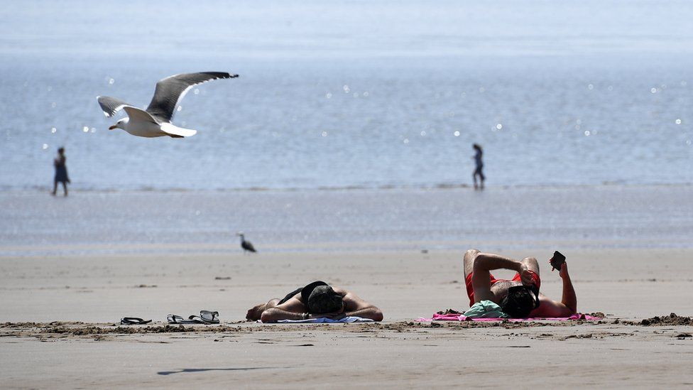 Beach in Wales