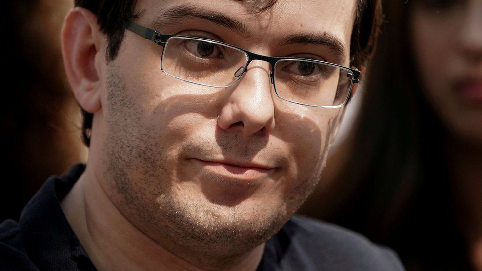 Former drug company executive Martin Shkreli exits U.S. District Court after being convicted of securities fraud, in the Brooklyn borough of New York City, U.S., August 4, 2017