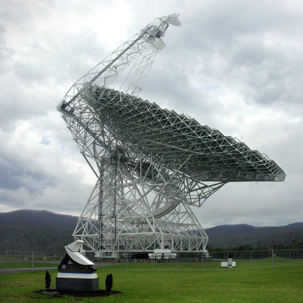 Robert C Byrd telescope, Green Bank, Virginia