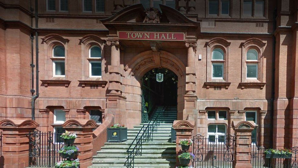 Wigan town hall - Council office