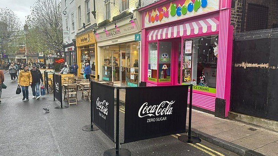 Outdoor seating in York