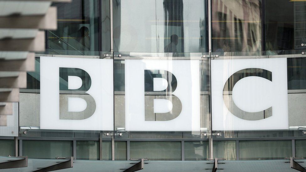 BBC sign at Broadcasting House