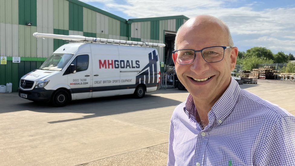 Managing Director Mark Harrod from MH Goals