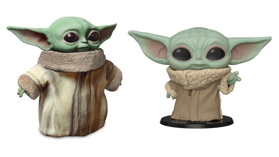 The Baby Yoda toys that have been announced this week
