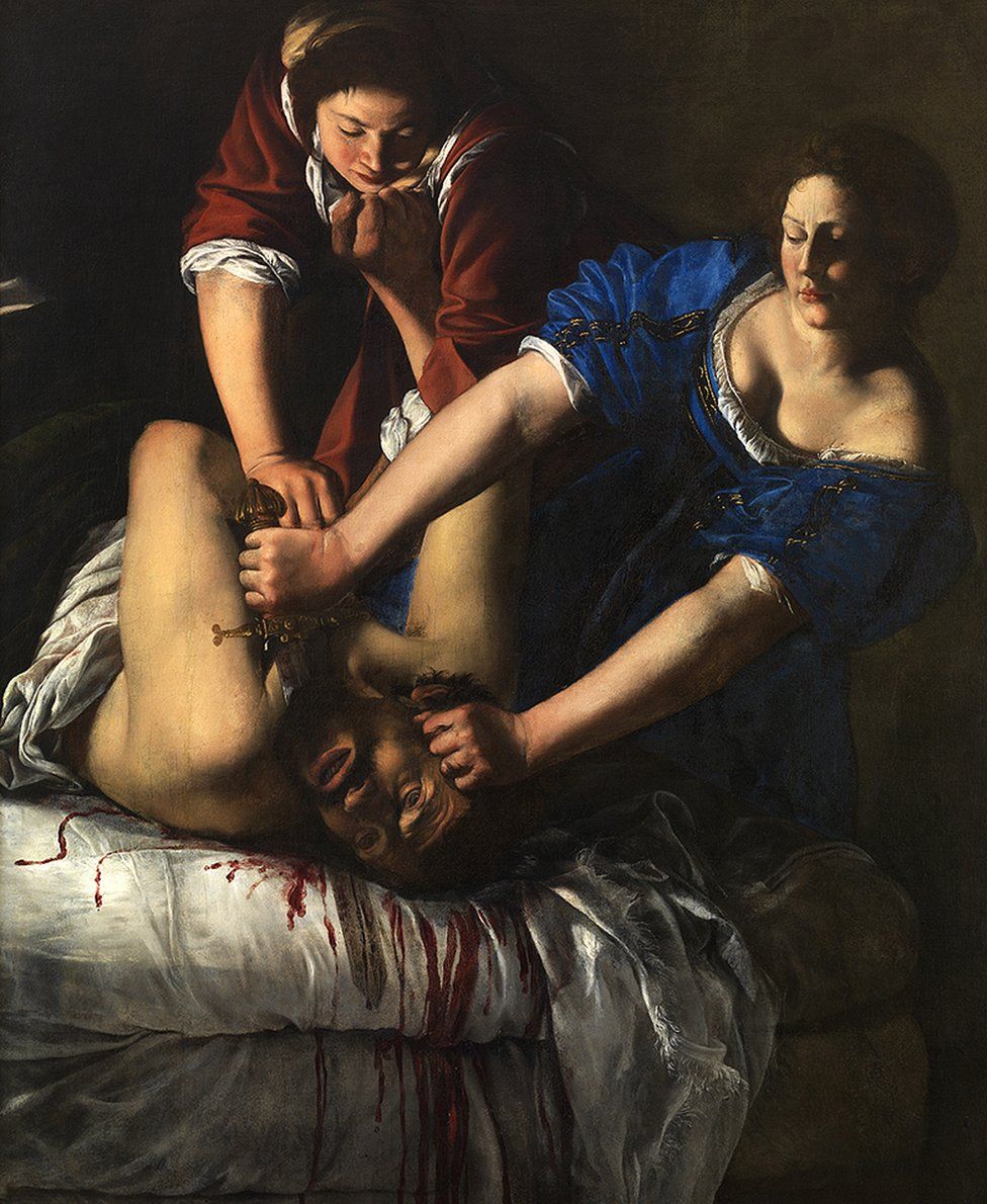 Judith beheading Holofernes, 1612-13