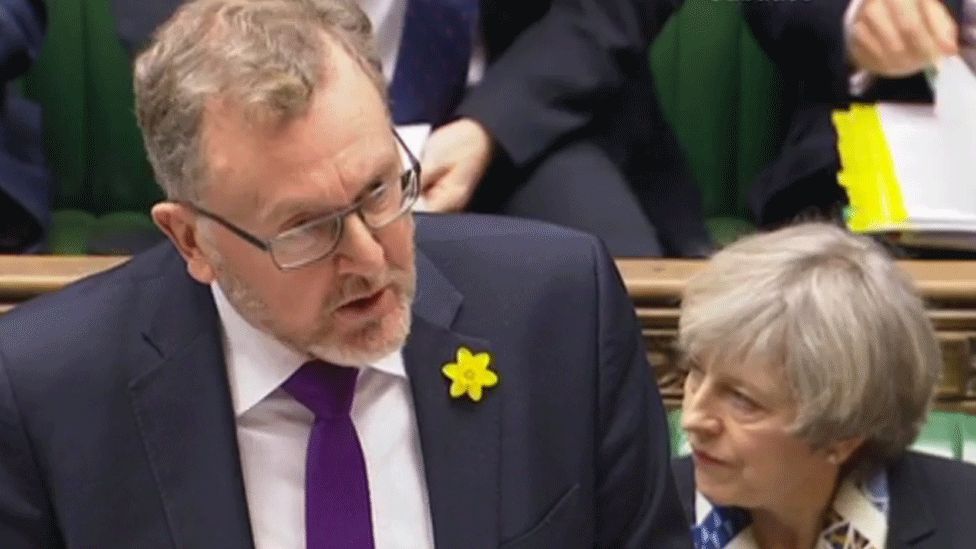 David Mundell in the House of Commons