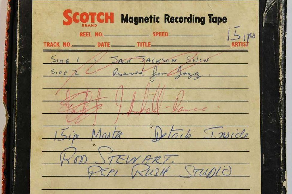 demo tape of Rod Stewart